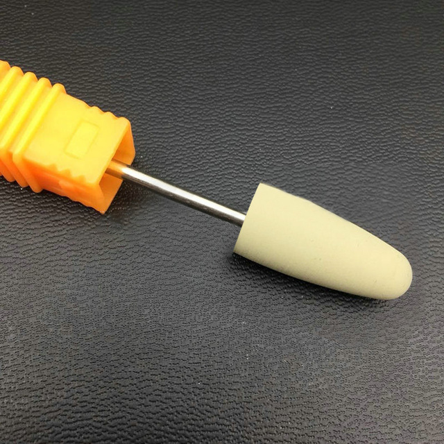 Nail Drill Bit Rubber Manicure Drills Electric Rotary Mills Cutter Cuticle Polishing Tools Nail Art Machine Accessories