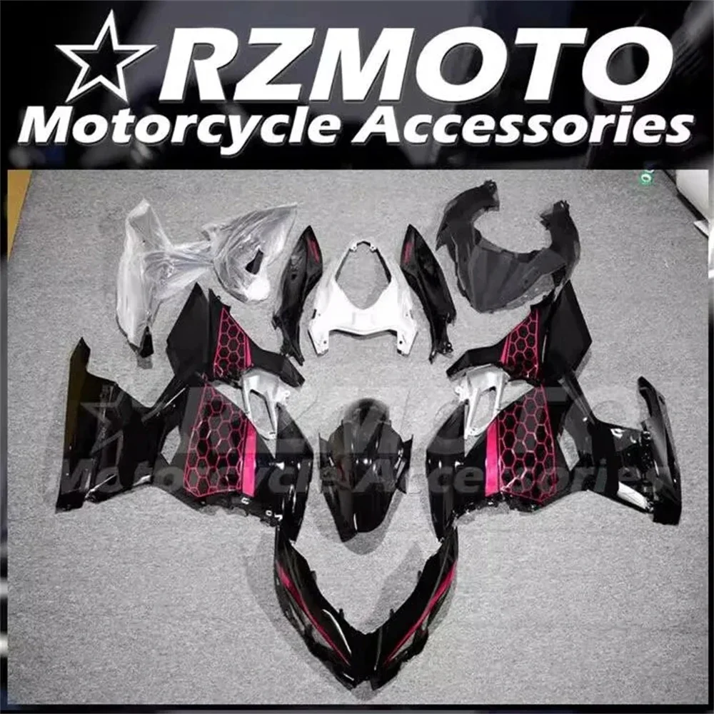 

Обтекатель для мотоцикла из АБС-пластика, подходит для Kawasaki Ninja 400 EX400 2019 2020 2021 2022 2023 19 2020 21 22 23, черный, серебристый