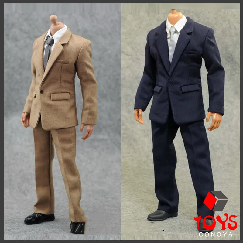 

ZY5046 ZY5051 ZY5039 1/6 Scale Classic Business Male Office Professor Gentleman Suit Set T shirt Pant for 12'' Action Figure