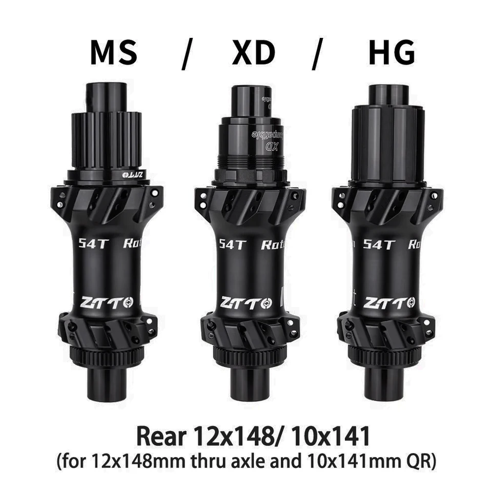 Ztto-超軽量マウンテンバイクハブ、mtb boost 148、ストレートプルハブ