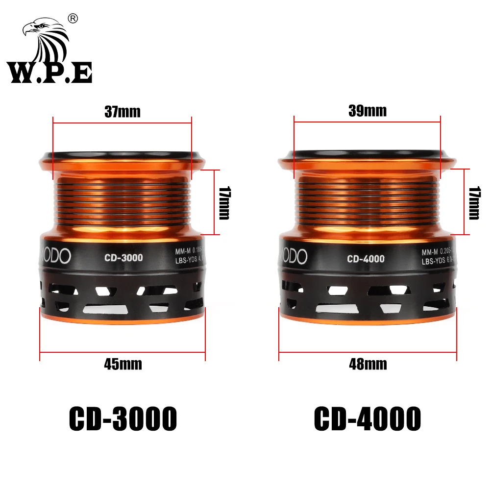 W.P.E Feeder mulinello da pesca 3000/4000 - immagine 6
