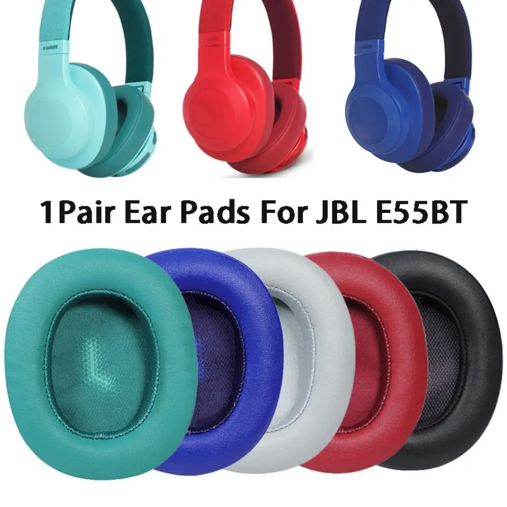 

New Ear Pads Foam Sponge Cushion Replacement For JBL E55BT Headphone Memory Foam Earpads Soft Protein Earmuffs Accessories