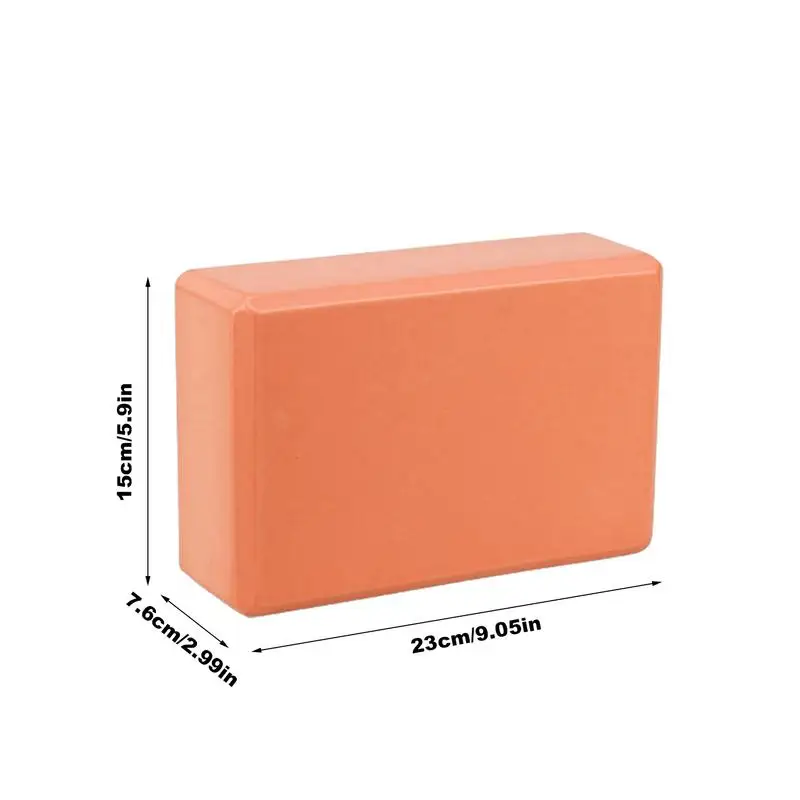 Eco-Friendly High-Density Lightweight Yoga Blocks – Anti-Slip Supportive Foam Fitness Accessory