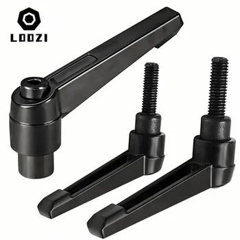 1pcs สกรูจับ Bolt M4 M5 M6 M8 M10 M12 M16 Clamping LEVER เครื่องจักรปรับ Handle ล็อคภายนอกด้ายชาย KNOB 1