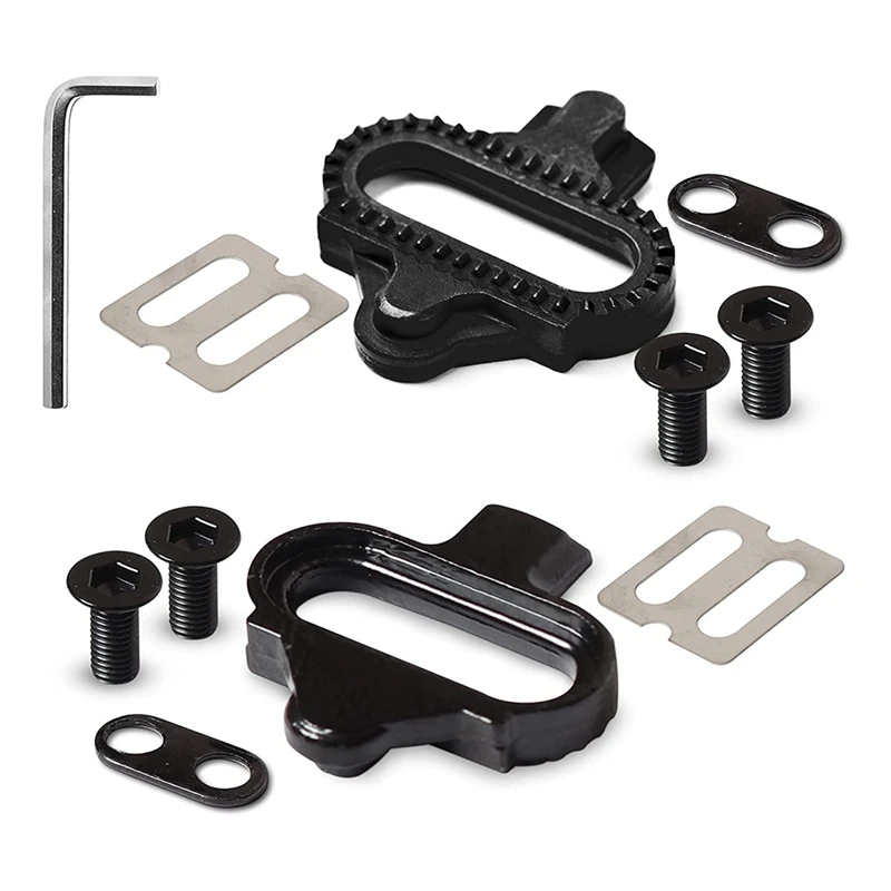 New New SPD Cleats For Cycling Shoes For Shimano Black Bike Cleats With