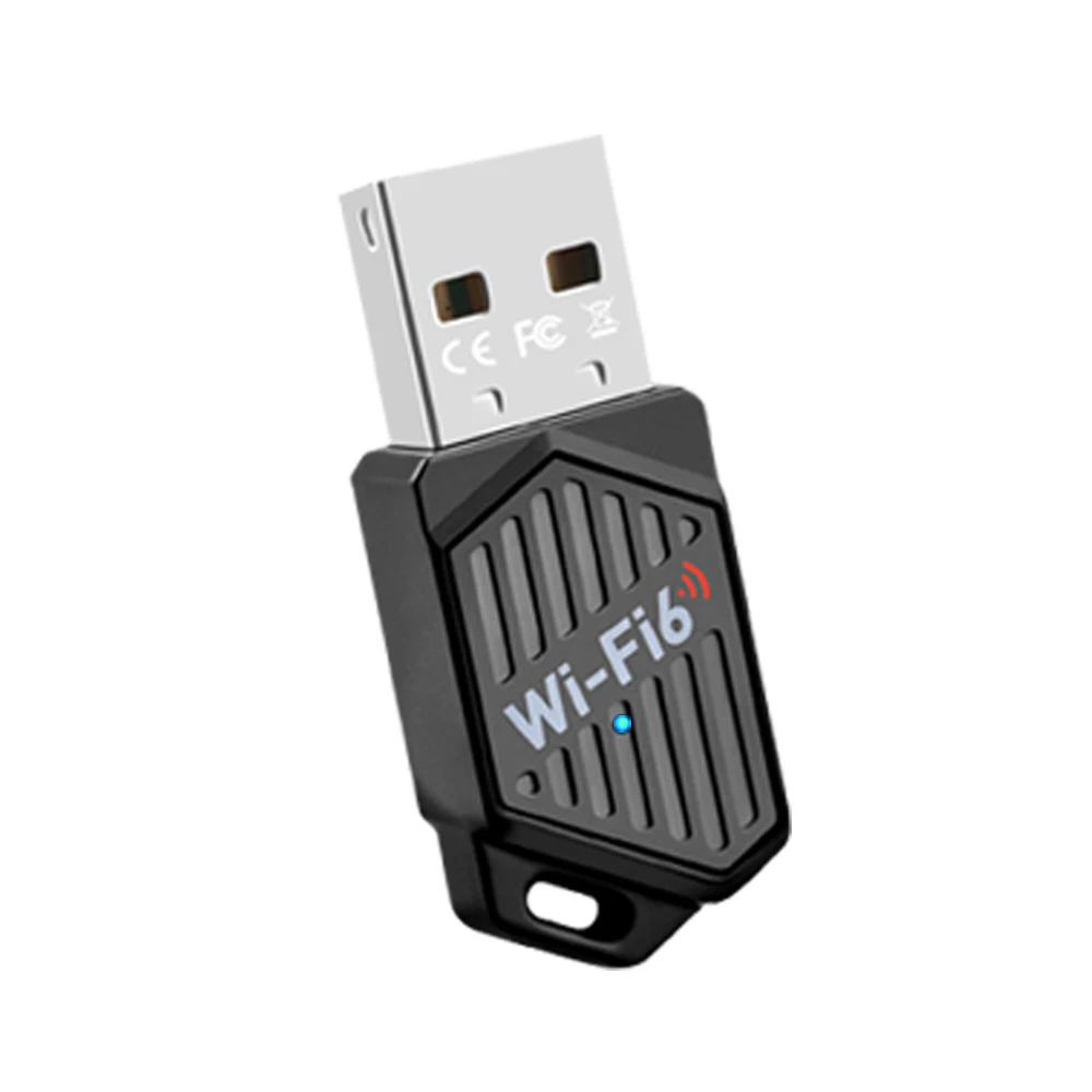 900Mbps USB WiFi 6 Bluetooth 5.4 Adapter Dual Band 2.4G 5G Wireless External Rec