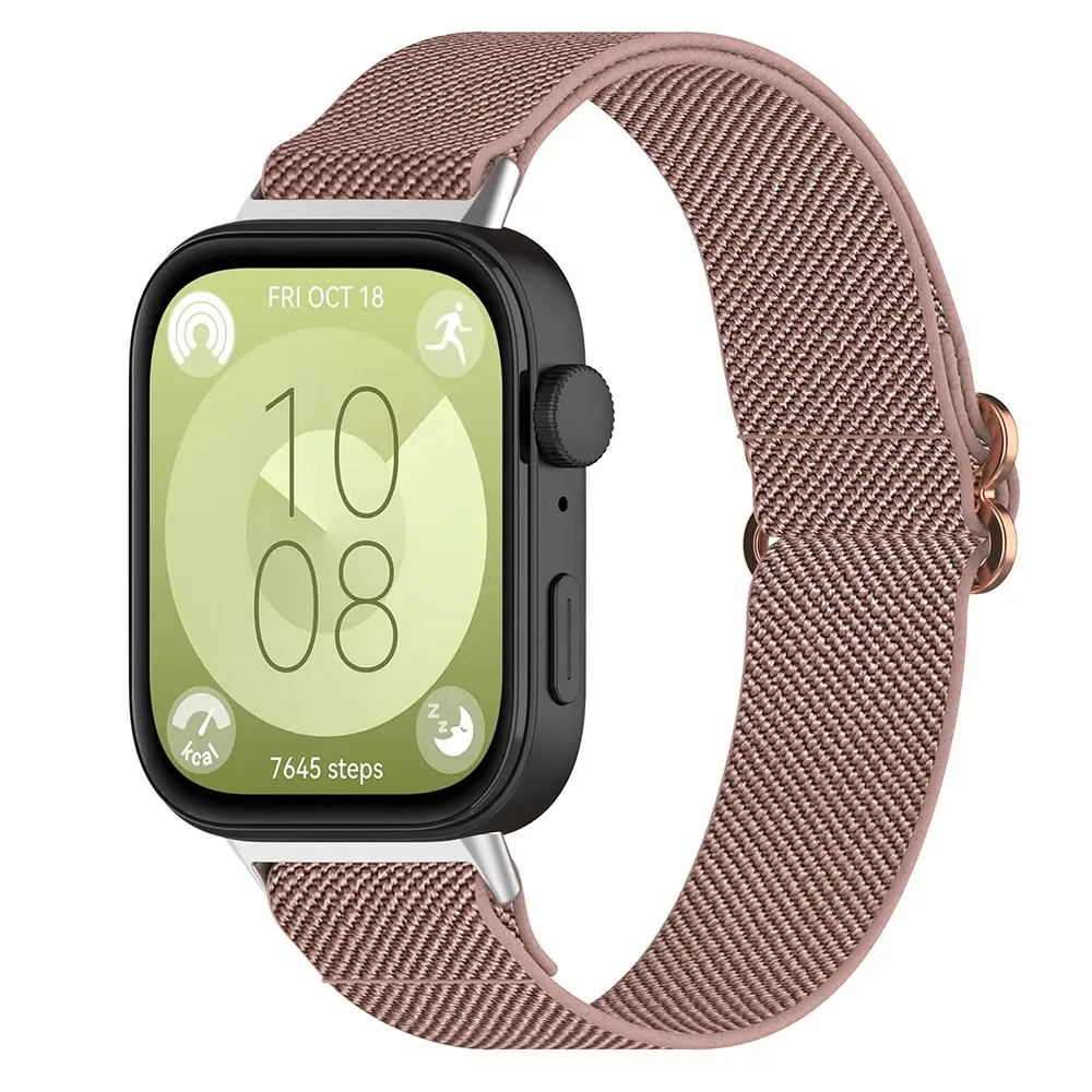 Nylon Loop Strap for Smart Watch - Adjustable Replacement Bracelet in Vibrant Colors