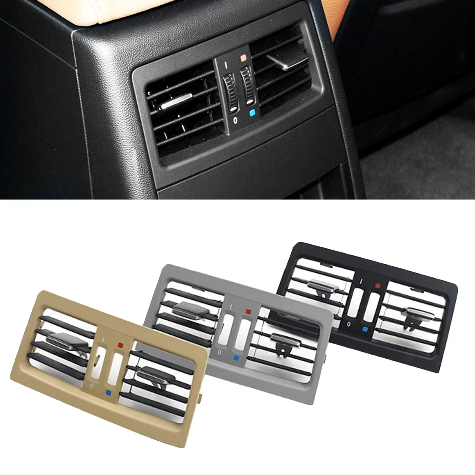 Aérateur (ventilation) Intérieur Côté Droit Pour BMW Série 3 E90/E91 (modèle 2008+) - Référence BMW 642291304609 - Occasion Bon état