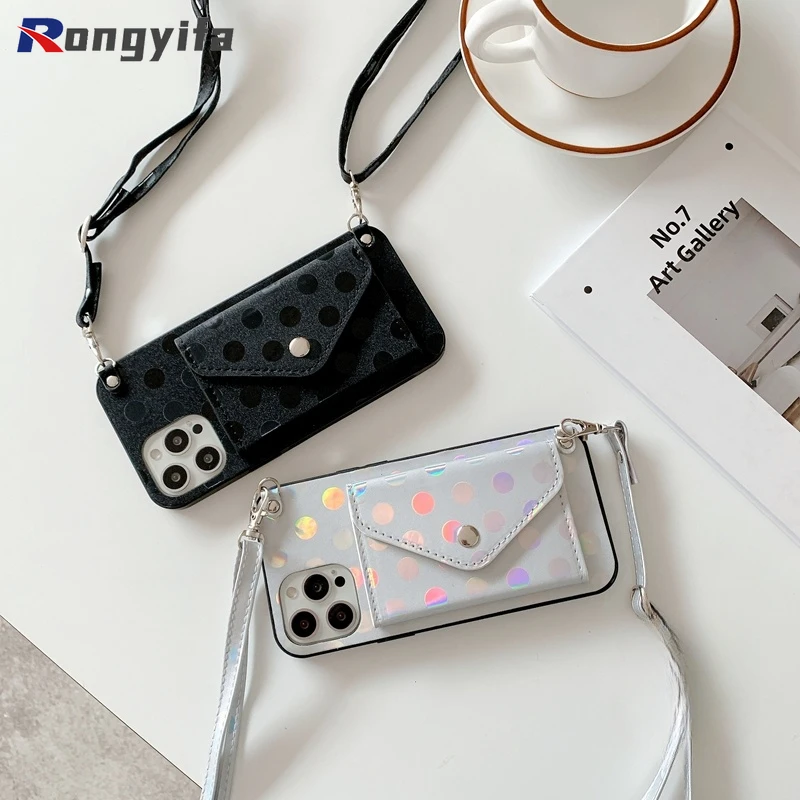 

For OPPO Reno 8 7 6 5 4 3 Pro + 2F 2Z 2 Z 10x zoom A97 A57 A95 A96 A73 A53 5G A16 Phone Case Wave Point Wallet Set Coin Cover
