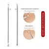 Stainless Steel Beauty Needle Acne Needle Dual-purpose Acne Remover Acne Removing Acne Beauty Tools Pimple Pin 4 PCs Set 5
