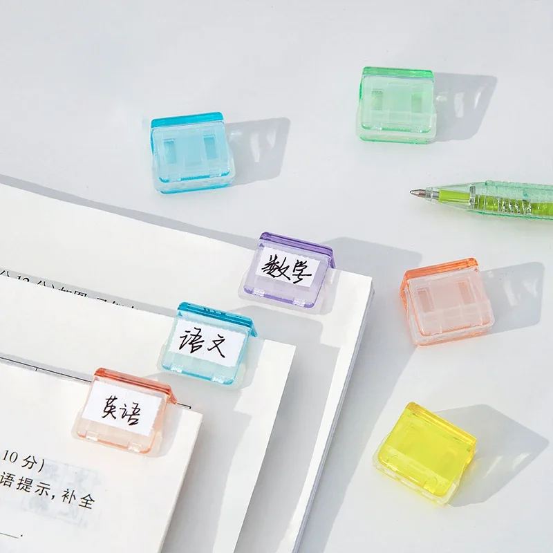 Staples Paperclips Mini Kawaii Binder Clips File Documents Notebook Bookmarks Index Page Holder Clamp 5/10pcs