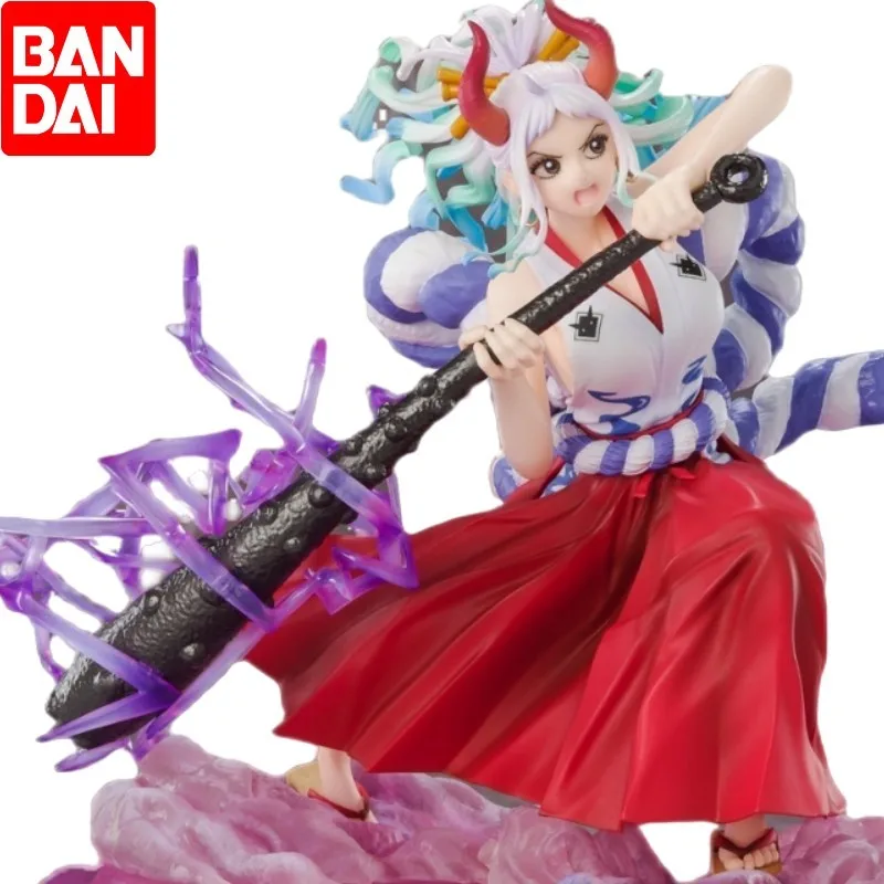 

In Stock Original Bandai 16cm One Piece Figuarts Zero Fz Extra Battle Yamato Kaidou Thunder Bagua Anime Figure Model Actiontoys