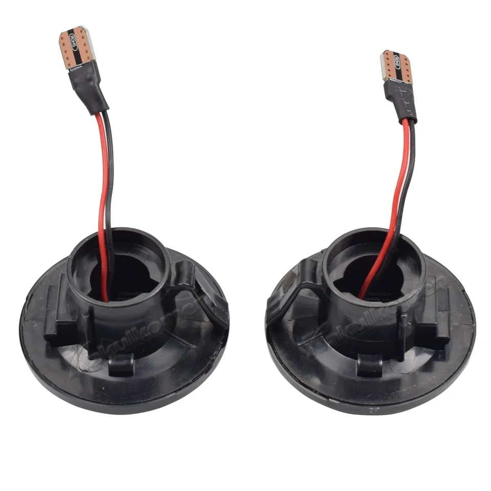 Indicatori Dinamici A LED Per Mazda MX-5 MK1/MK2/MK3 (1989-2015) – 2 Pezzi, Fumè/Trasparente, IP67, 12V
