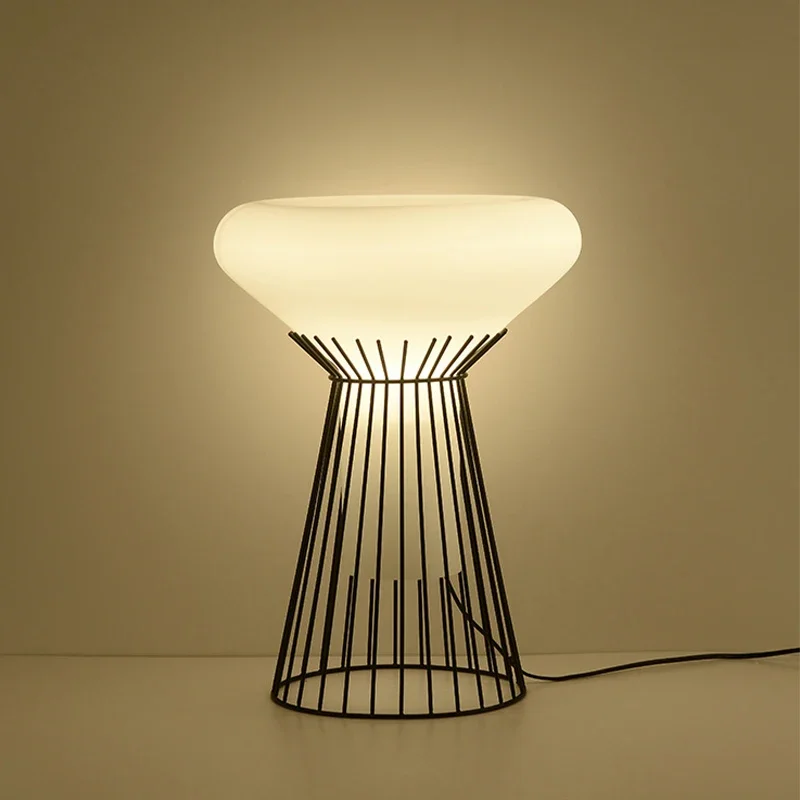 

Modern Simple Mushroom Table Lamp For Bedroom Bedside Lamp Study Living Room Decor Lights Nordic Designer Creative Led Desk Lamp