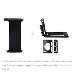 Aluminum Alloy Vertical GPU Support Bracket (Holder and Cable 4.0)