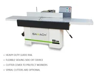 4 Heavy Duty Single Side 2 Wood Jointer Planer Machine 2
