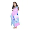 Cartoon Child Kid Hooded Cloak Infant Bathrob Baby Bath Towel Robe Cotton Boy Girl Beach Robe Dinosaur Cape Newborn Wrap Blanket 4