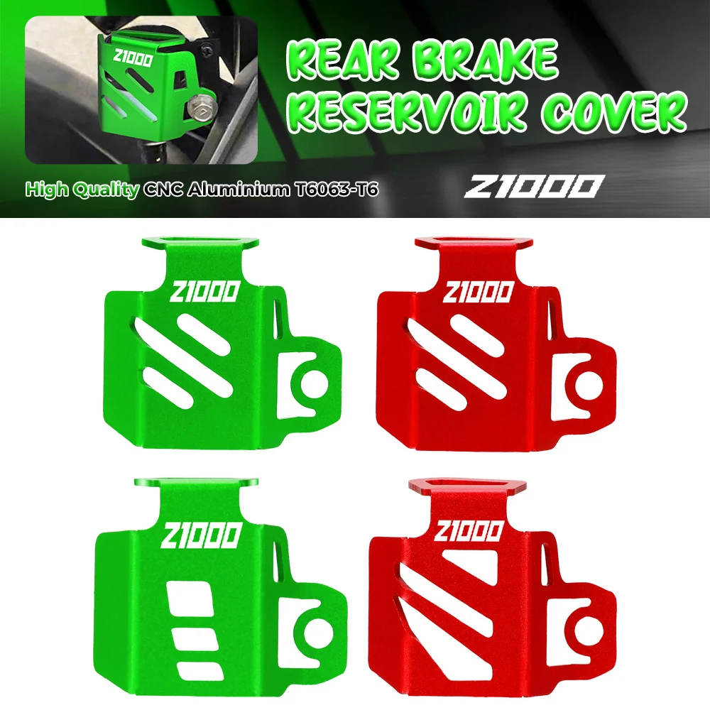 

For Kawasaki Z1000 Z1000/SX 2017 2018-2023 2024 2022 2021 2020 2019 Brake Fluid Tank Oil Cup Reservoir Guard Cover Protector
