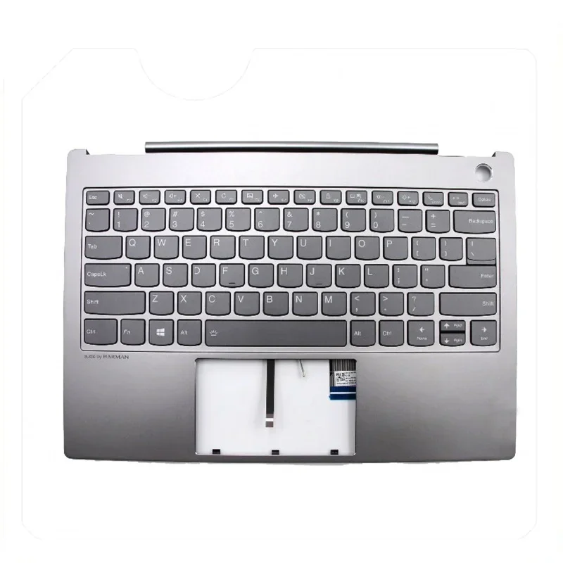 

For Lenovo Thinkbook 13s Iwl Notebook Type 20r9 Model 20r9006xid C Shield Handrest Support Keyboard With Us Backlit Keyboard