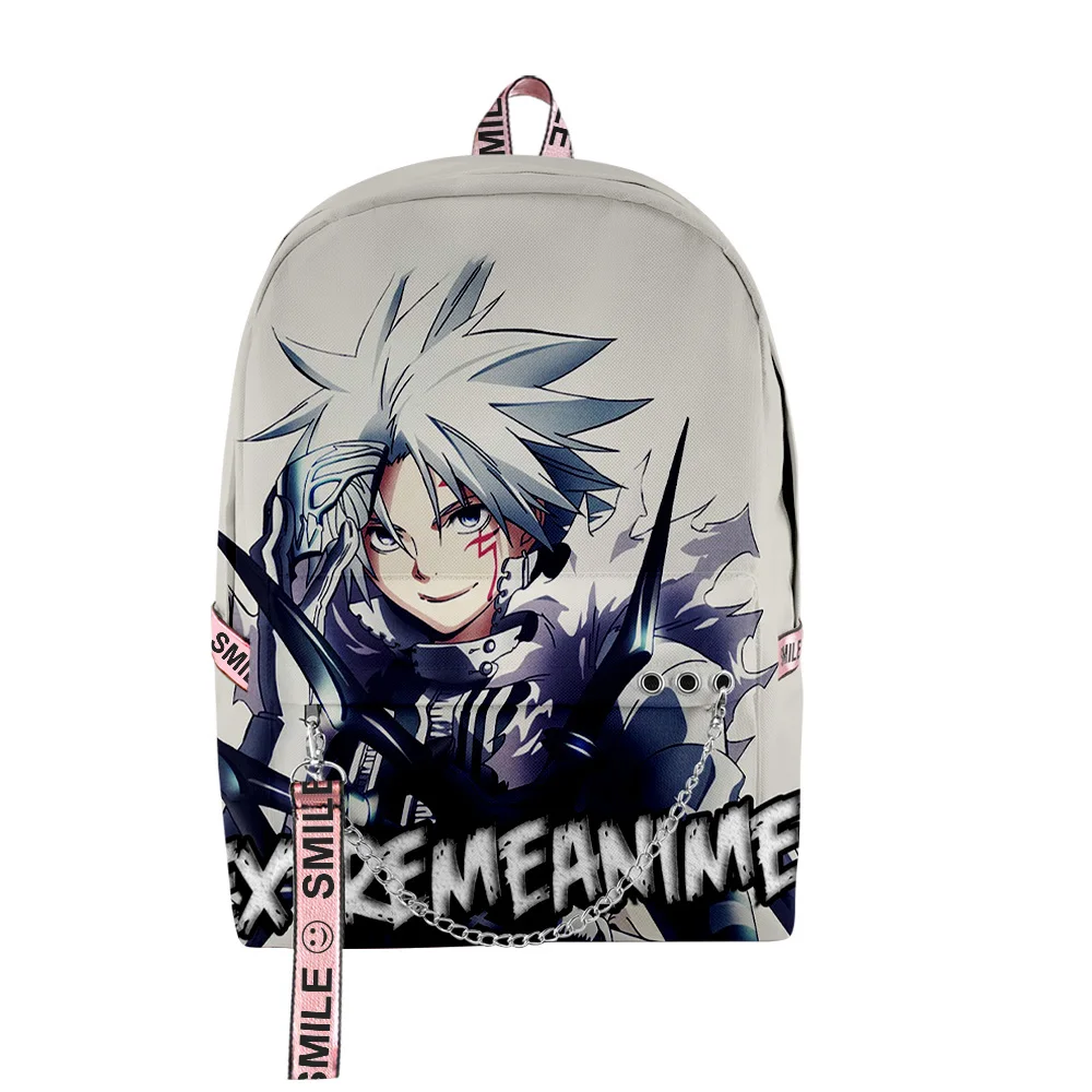 Classic  Novelty Funny D.Gray-man Student School Bags Unisex 3D Print Oxford Waterproof Notebook multifunction Travel Backpacks