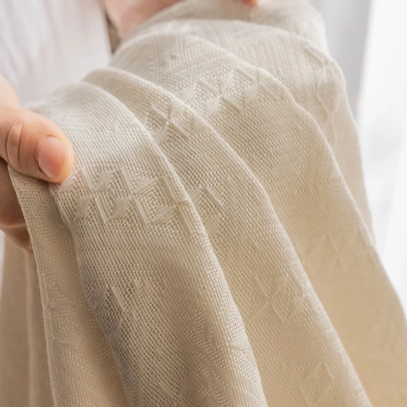 Bohemian Cotton Linen Patterned Curtains 3