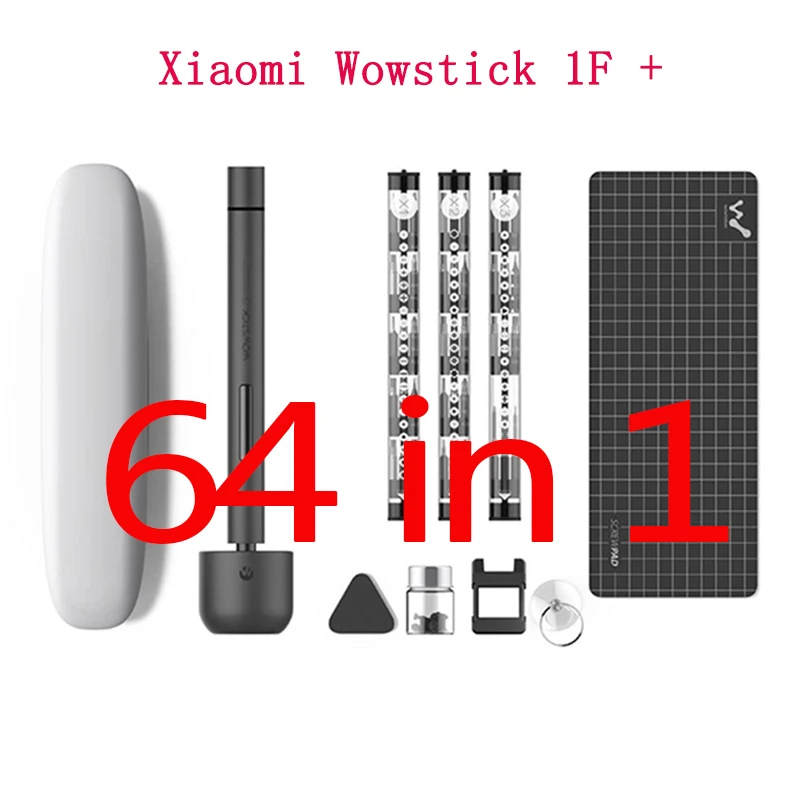 Wowstick 1F Pro Mini Precision Electric Screwdriver Set Cordless Rechargeable Screwdriver with LED Light Repair Tool Kits 