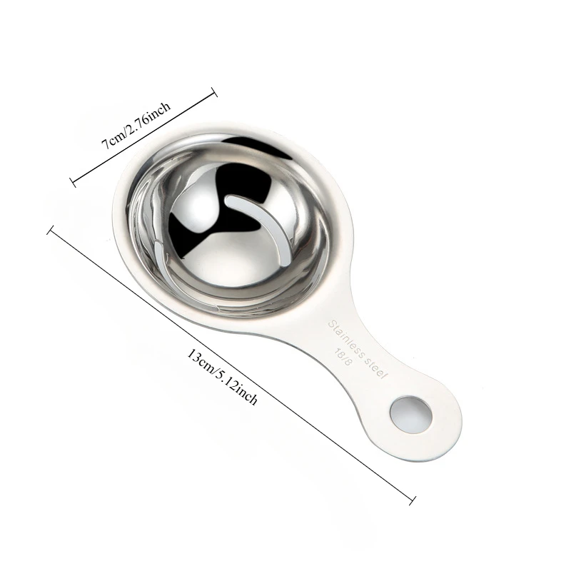 Egg Separator Food Grade Stainless Steel Isolator Filter Household Kitchen Small Tool