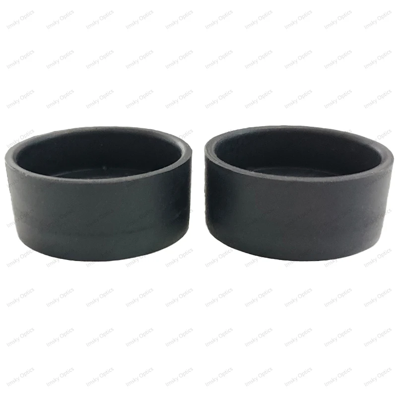 2PCS Rubber Eyepiece Caps Inner Diameter 28-44mm For Stereo Microscope Binoculars Telescopes
