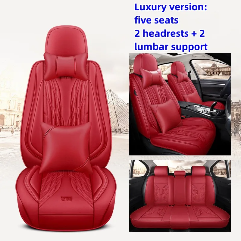 

NEW Luxury Full Coverage Leather car seat covers For BMW 7 Series F01 F02 F03 F04 G11 G12 E65/66 X1 E84 F48 F49 car accessories