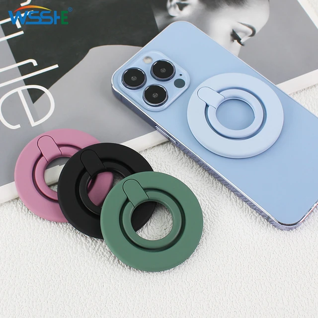 Removable Magnetic Phone Ring Holder Kickstand Mount for Magnet Phone Grip