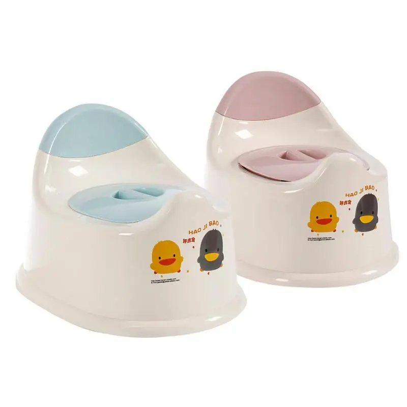 

Kids Toilet Training Seat Children's Lightweight Spill Proof Easy Cleaning Cute Thickened Potty Toilet For Outdoor Family Travel