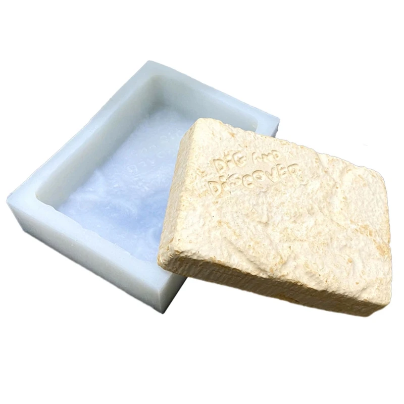 

KIKI Three-dimensional Dinosaur Fossils Skeleton Archaeological Excavation Children's Toy Silicone Mold Diy Blind Box Model