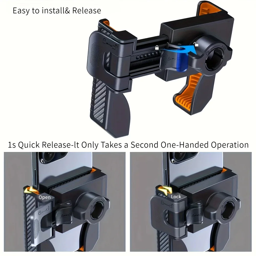 Universal Shockproof Bike and Motorcycle Phone Mount Holder