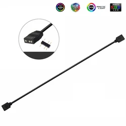 Motherboard Light interface Extension Cable 12V RGB 4PIN / 5V ARGB 3PIN Addressable D-RGB SYNC HUB