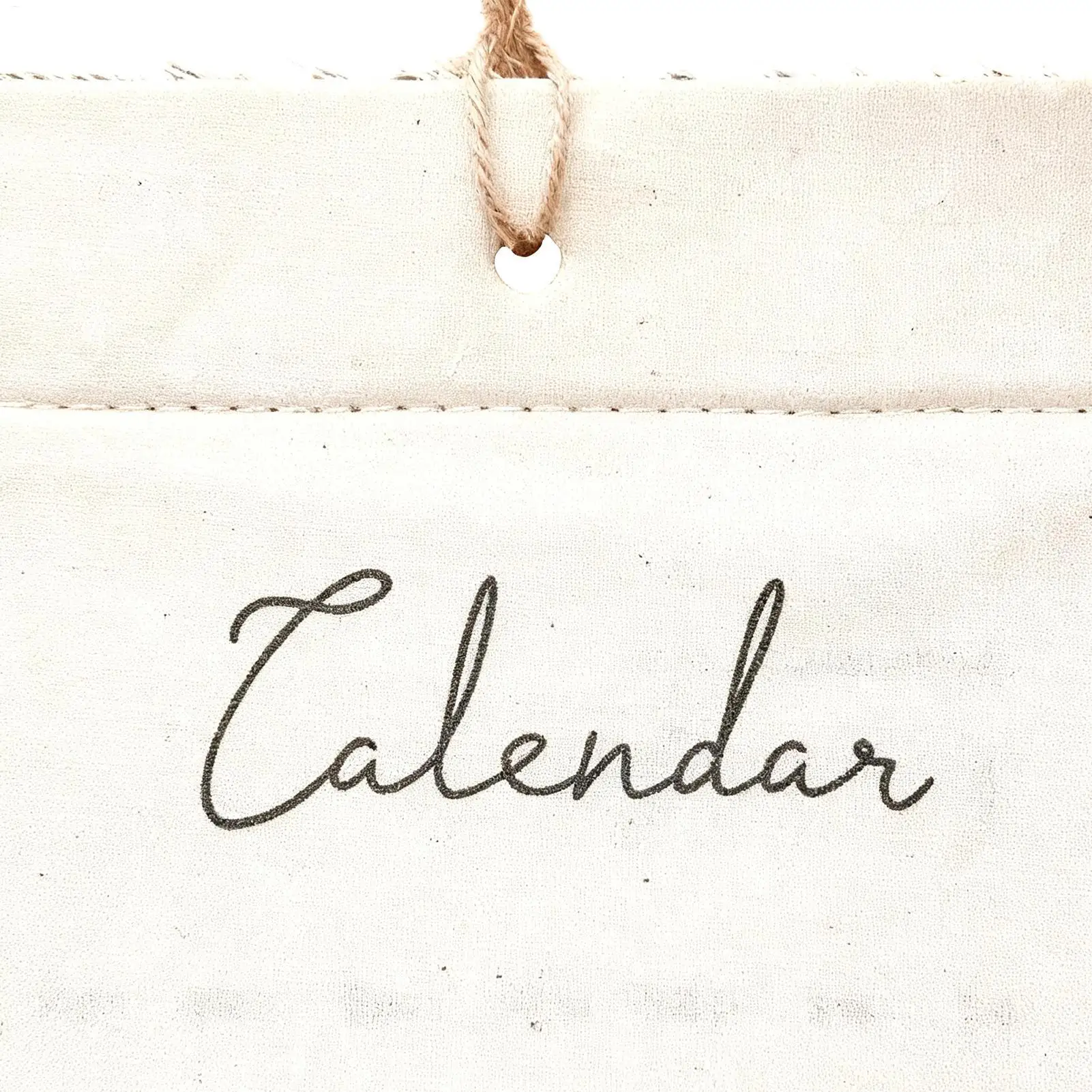 Calendario da parete in tessuto 2026 - Strumento di pianificazione tessile da 12 mesi per la casa, l'ufficio, l'aula e la sala studio Decorazioni per la casa Insegnanti Studenti - immagine 4
