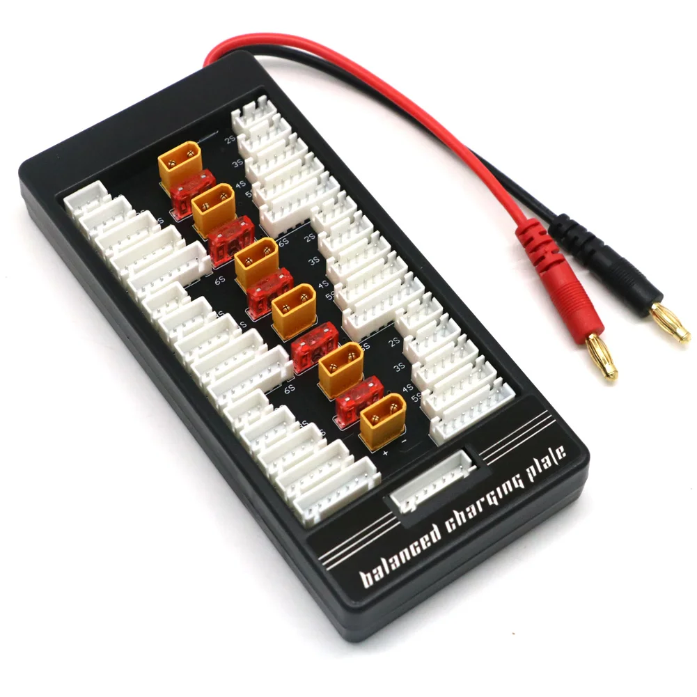 XT60 XT30 XT90 t-plug EC3 EC5 carte de charge de batterie Lipo parallèle 2-6S pour chargeur ISDT Q6 PL6 PL8 chargeur IMAX B6 B6AC B8 – Image 4