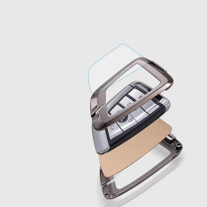 자동차 원격 키 케이스 커버, 보호 홀더 쉘 액세서리, BMW F20 G20 G30 X1 X3 X4 X5 G05 X6 X7 G11 F15 F16 G01 G02 F48