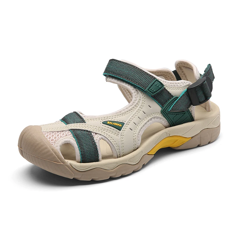 2024 Men's and Women's Shoes Summer Outdoor Student Sandals Anti slip Soft Bottom River tracing Sports Flat Bottom Beach Shoes