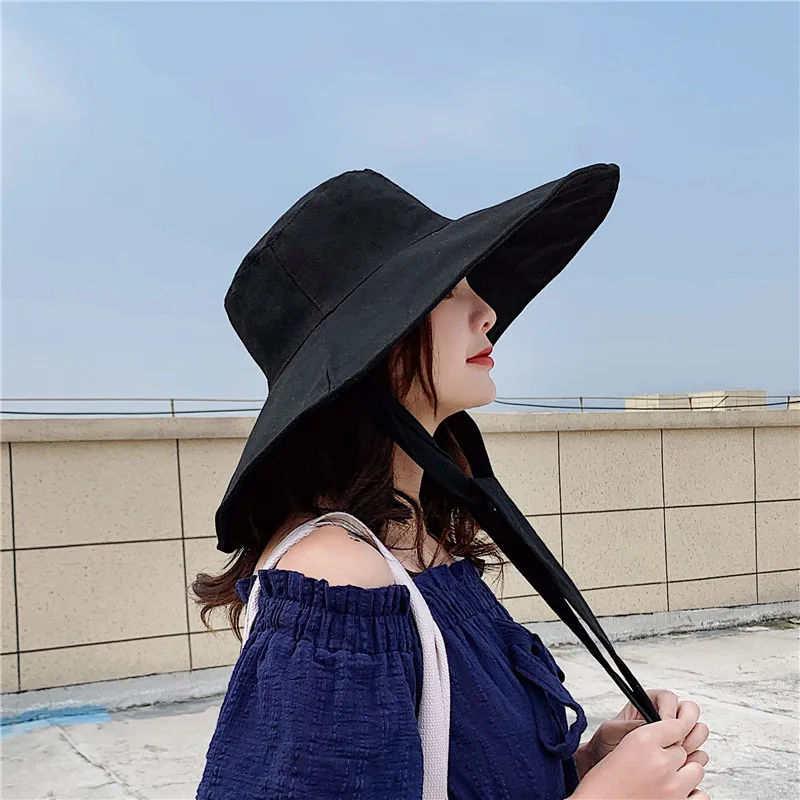 Japanese Sunshade: Women's Spring/Summer Oversized Foldable Sunscreen Hat