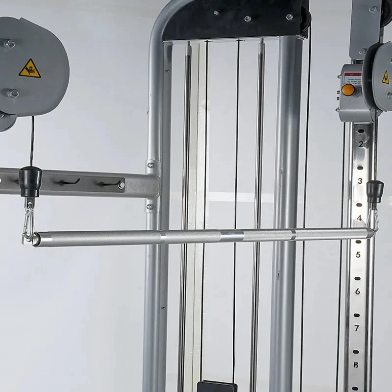 Description Picture 5 of item97/113/120cm Fitness Lat Pull Down Handle Non-slip Straight Grip Resistance Bands Bar Cable Machine Attachments Rowing T-bar