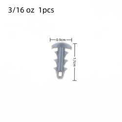 Anchor Shaped Sea Urchin Bait Sinker with Anti - Slip Locking Hook for Saltwater Fishing Setup (A3)