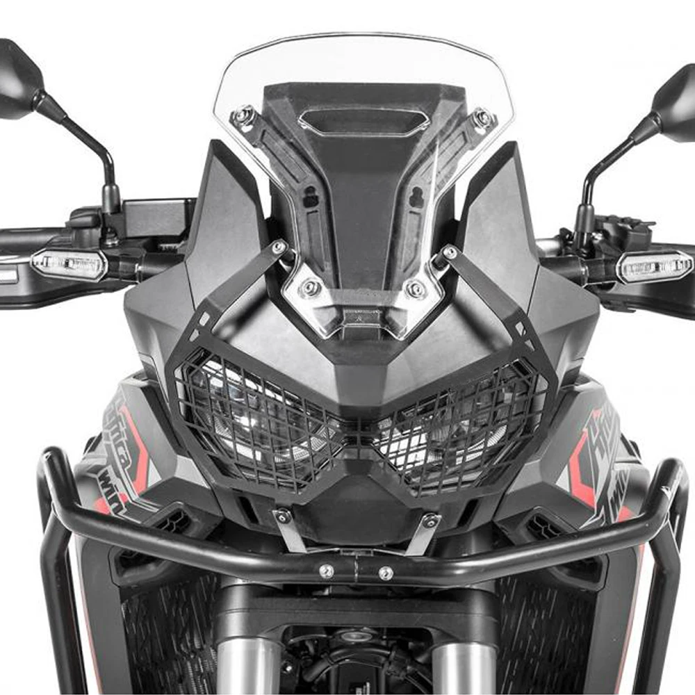 

For Honda Africa Twin CRF1100L CRF1100 L CRF 1100 L 1100L STD 2019 2020 2021 2022 2023 Headlight Guard Protector Cover Grill