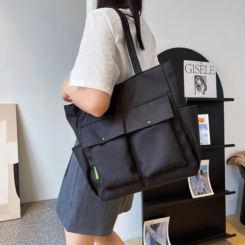Commuter's All-matching Portable Art Student Large Capacity Shoulder Bag
