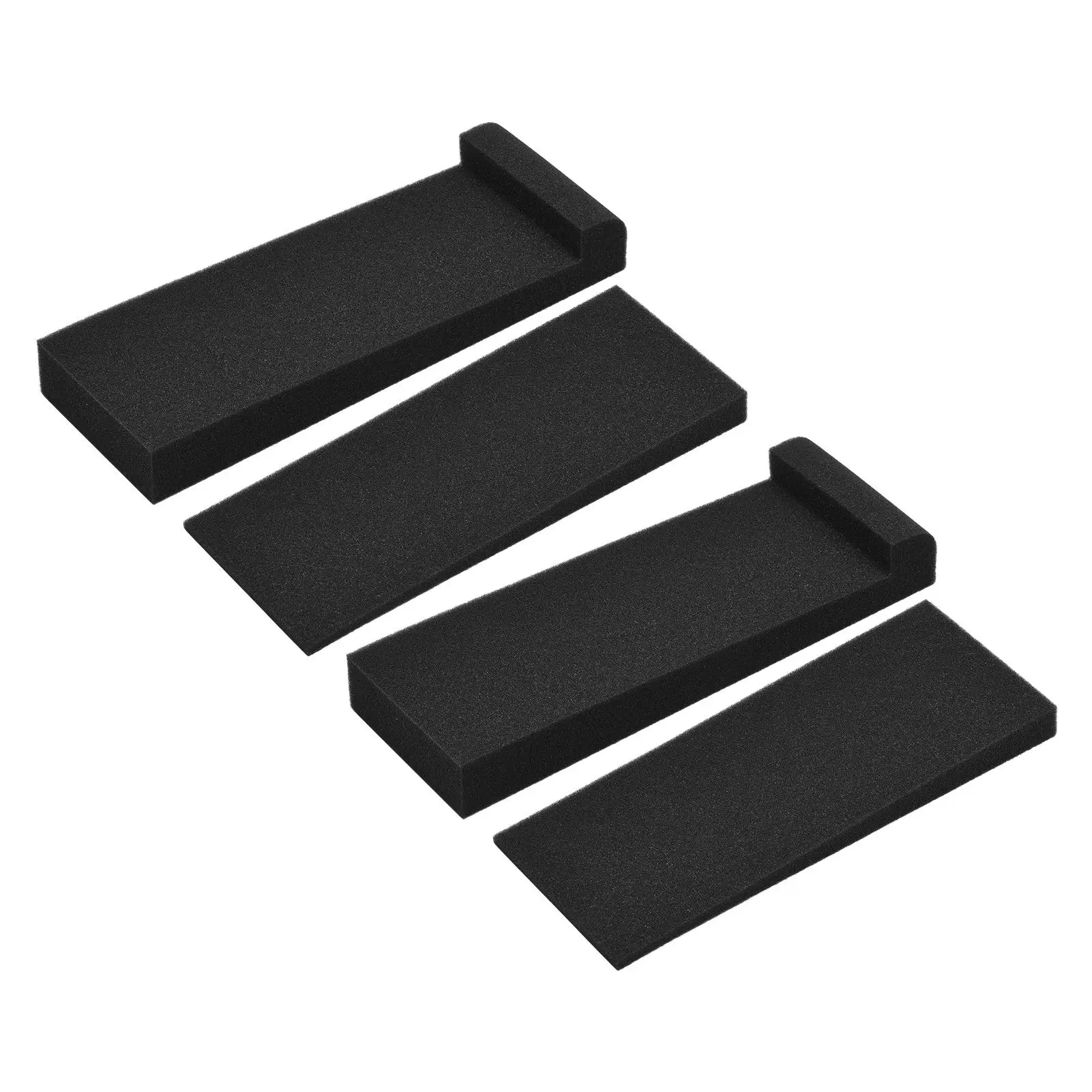 High Density Acoustic Isolation Foam Pads - 2 Pack for Studio Monitor Speakers