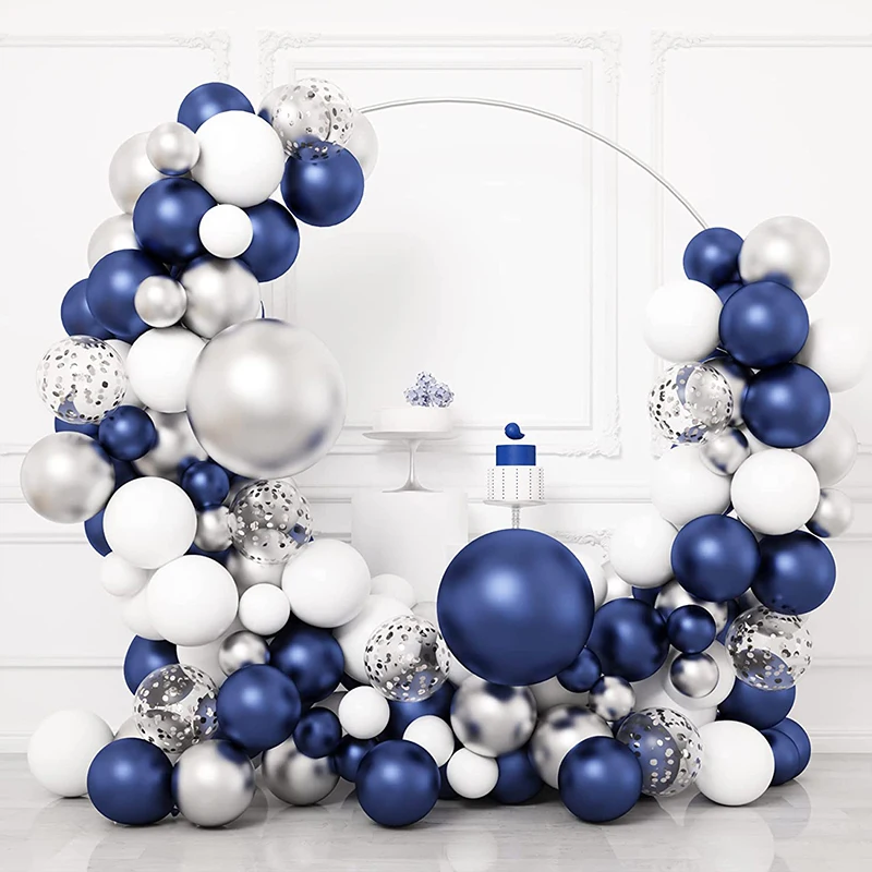 Ghirlanda a pois giallo blu navy bianco cerchio, decorazione per feste da appendere in carta a pois, per compleanno, laurea, matrimonio, baby shower nautico Ahoy Achor casa cameretta bambini