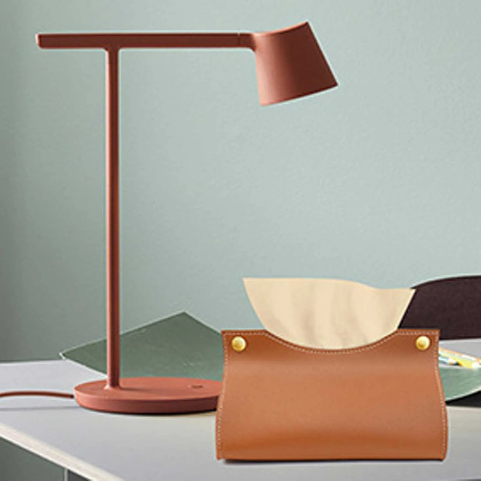 Tissue Box Halter Hause Wohnzimmer Kaffee Tisch Desktop Einfache Serviette Box Küche Lagerung Papier Box PU Leder Organisatoren – Detail 17