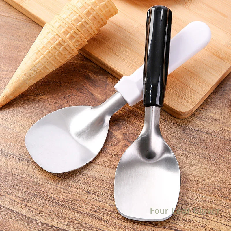 Stainless Steel Frozen Yogurt & Ice Cream Scoop Spade – Flat Paddle Cutter Tool 5