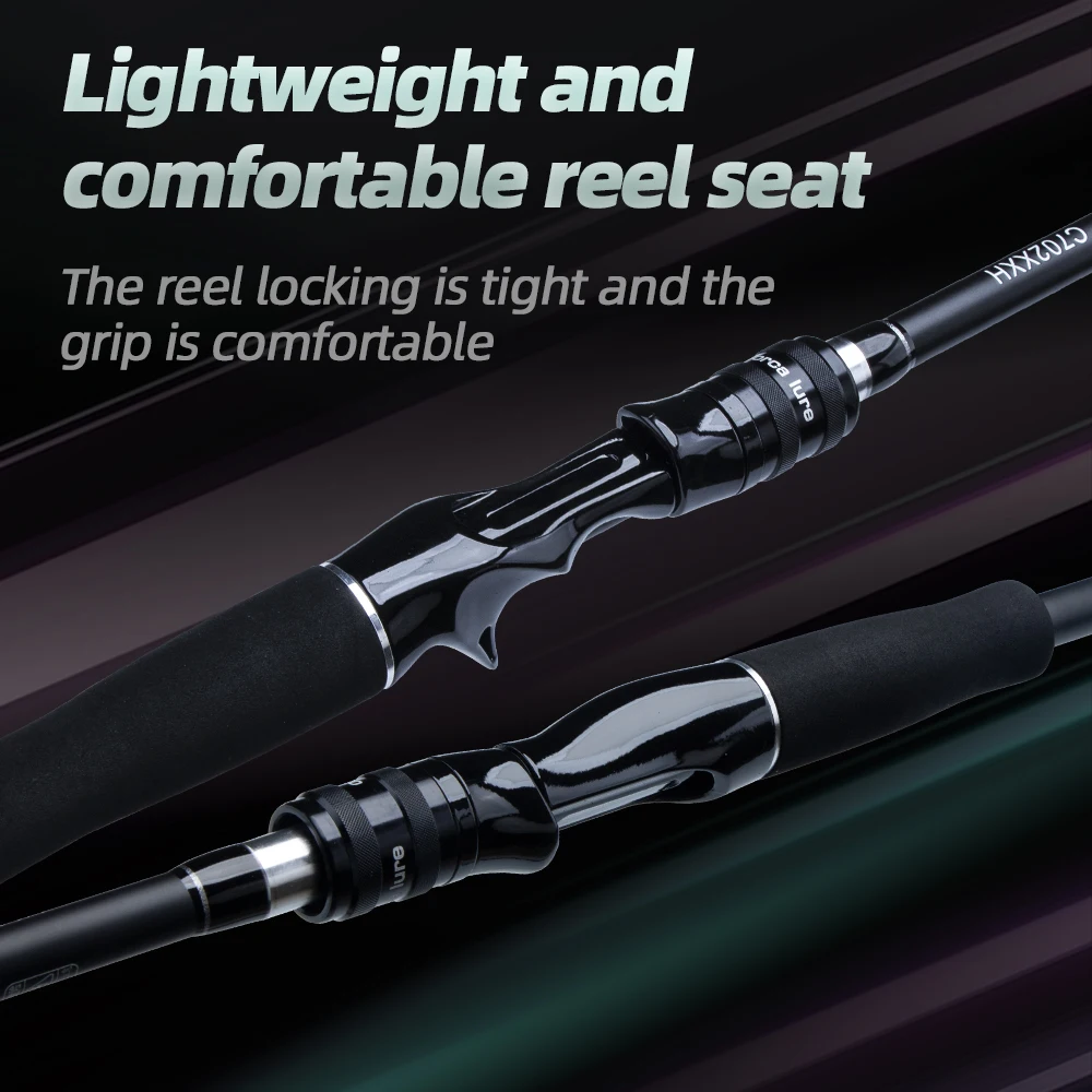 高速アクションカーボン釣り竿,スピニングキャスティングロッド,2
