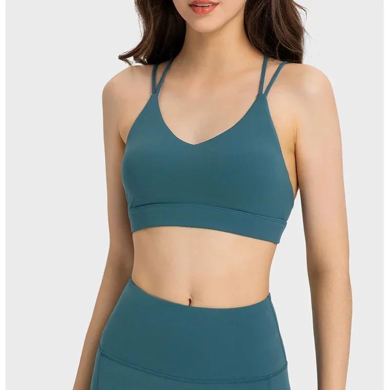 Solid Color Yoga Tight Sports Bras For Women Women's Fitness Zipper Bra Sportswear Woman Gym Training Female Crop Tops