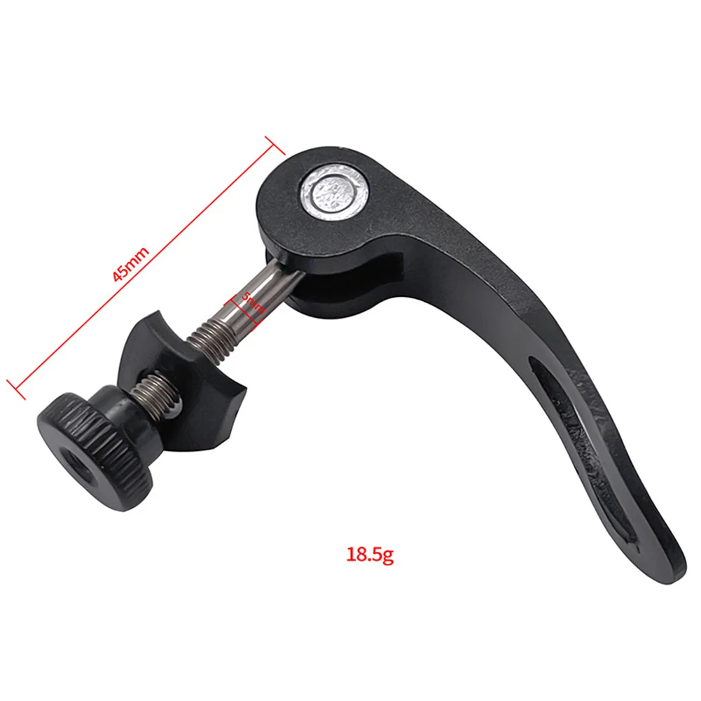 Bicycle Quick Release Screw Bike Seat Post Clamp Skewer Bolt Lightweight Adjust The Seat Height Cycling Parts Tool M5 45mm